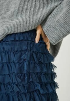 Florence Ruffle Jersey Skirt -TrendyLuxe Store 006885 1709 04