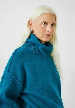 Meryl Roll Neck Wool Blend Jumper -TrendyLuxe Store 007074 0161 04