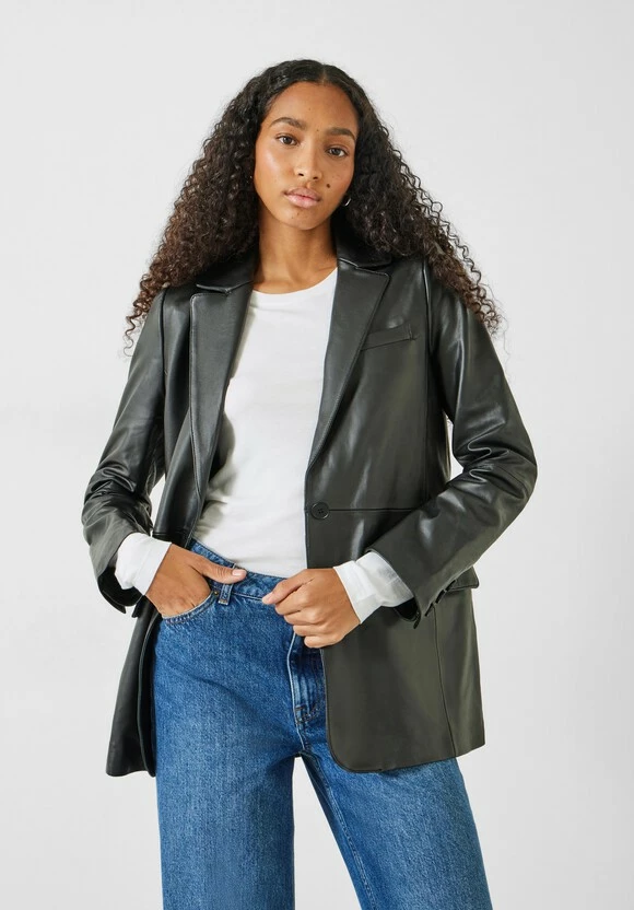 Leather Blazer 3 Leather Blazer