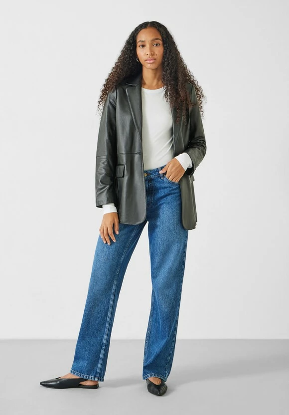 Leather Blazer 4 Leather Blazer - Image 2