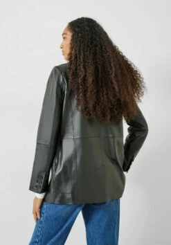 Leather Blazer 22 Leather Blazer -TrendyLuxe Store 007275 0456 03