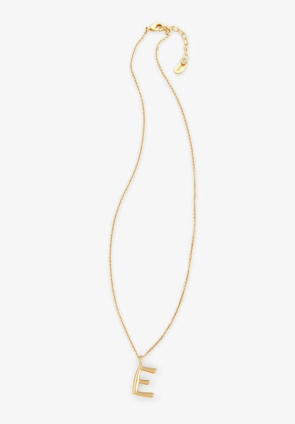 Gaia Letter Pendant Necklace 11 Gaia Letter Pendant Necklace - Image 9