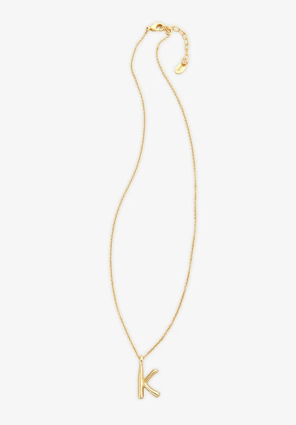 Gaia Letter Pendant Necklace 17 Gaia Letter Pendant Necklace - Image 15