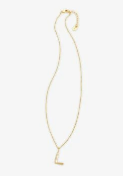 Gaia Letter Pendant Necklace 38 Gaia Letter Pendant Necklace -TrendyLuxe Store 007688 3037 1 L