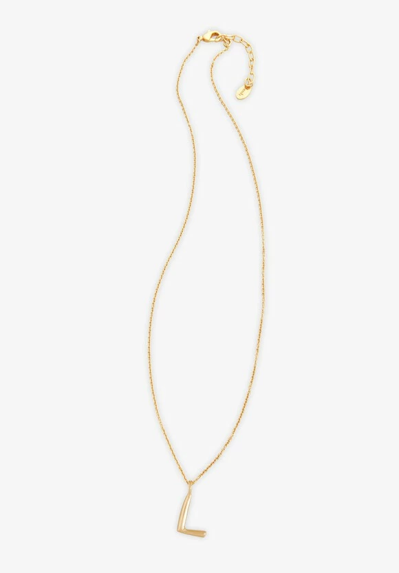 Gaia Letter Pendant Necklace 19 Gaia Letter Pendant Necklace - Image 17