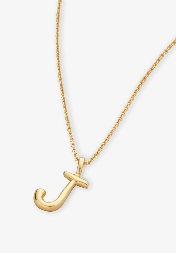 Gaia Letter Pendant Necklace 16 Gaia Letter Pendant Necklace - Image 14