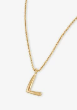 Gaia Letter Pendant Necklace 39 Gaia Letter Pendant Necklace -TrendyLuxe Store 007688 3037 2 L