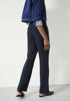 Slim Leg Pintuck Trousers -TrendyLuxe Store 008899 1659 03