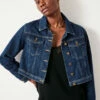 Ciara Cropped Denim Jacket -TrendyLuxe Store 008919 2908 01