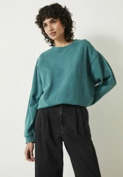 Contrast Stitch Sweatshirt -TrendyLuxe Store 009082 3381 01