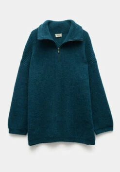 Faris Crew Neck Wool Blend Jumper -TrendyLuxe Store 009191 1709 07