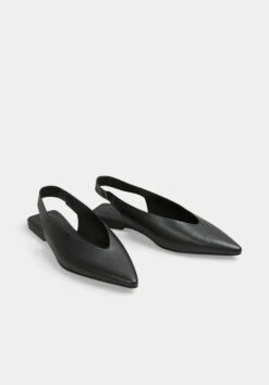 Liah Slingback Pointed Leather Flats -TrendyLuxe Store 009412 2762 03