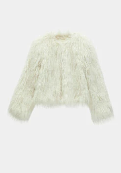 Rachel Faux Fur Jacket -TrendyLuxe Store 009441 0004 07 2