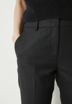 Amanda Cropped Suit Wool Blend Trousers -TrendyLuxe Store 009473 0456 04