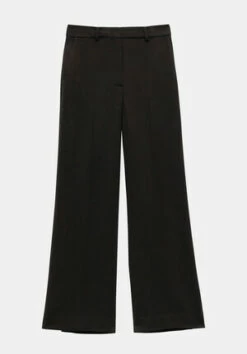 Carla Tailored Wide Leg Wool Blend Trousers -TrendyLuxe Store 009539 0533 07