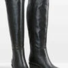 Hailey Leather Western Knee Boot