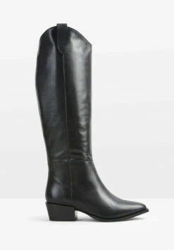 Hailey Leather Western Knee Boot -TrendyLuxe Store 009554 2762 03