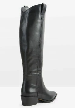 Hailey Leather Western Knee Boot -TrendyLuxe Store 009554 2762 04