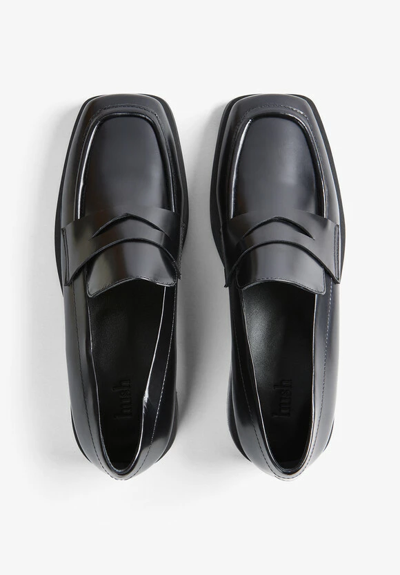 Neesha Leather Square Toe Loafers 6 Neesha Leather Square Toe Loafers - Image 4