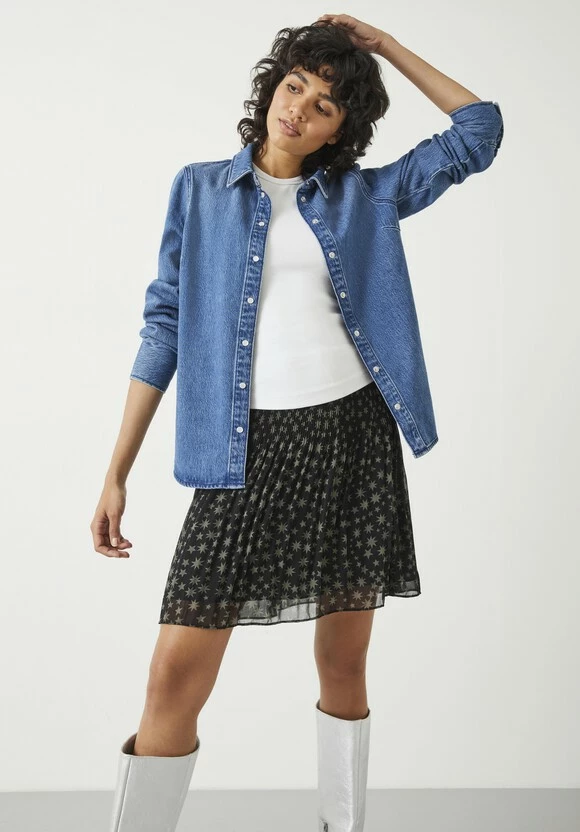 Danica Fitted Denim Shirt 3 Danica Fitted Denim Shirt