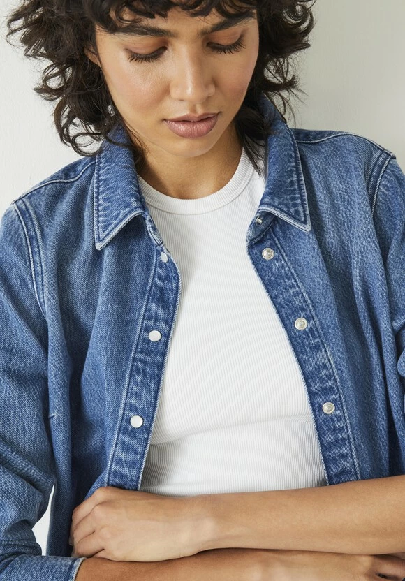 Danica Fitted Denim Shirt 6 Danica Fitted Denim Shirt - Image 4