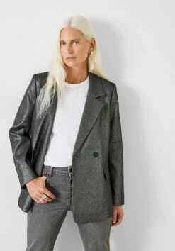 Hazel Metallic Blazer -TrendyLuxe Store 009607 0456 01