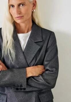 Hazel Metallic Blazer -TrendyLuxe Store 009607 0456 04