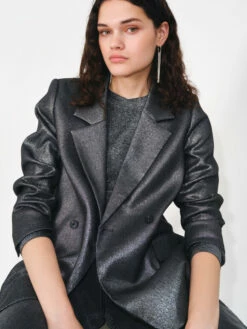 Hazel Metallic Blazer