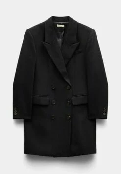 Jayde Wool Blend Blazer Coat 25 Jayde Wool Blend Blazer Coat -TrendyLuxe Store 009645 0456 07 3