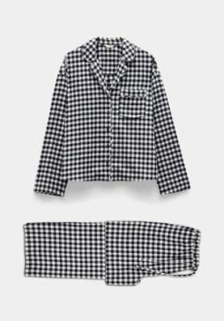 Renée Striped Cotton Towelling Robe -TrendyLuxe Store 009710 1659 07 3