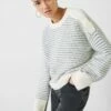 Zoya Striped Wool Blend Jumper