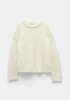 Georgie Diagonal Stripe Wool Blend Jumper -TrendyLuxe Store 009716 4443 07