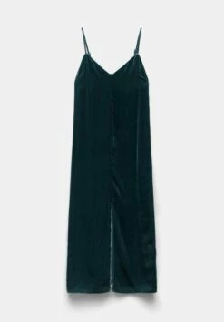 Leila Split Velvet Midi Dress 20 Leila Split Velvet Midi Dress -TrendyLuxe Store 009751 0152 07 2