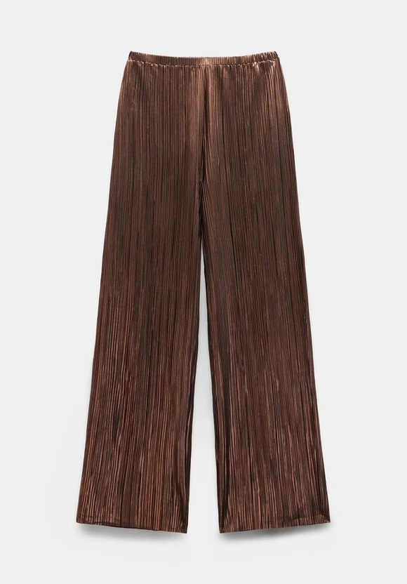 Reva Pleated Wide-Leg Trousers 6 Reva Pleated Wide-Leg Trousers - Image 5