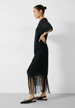 Hailey Fringe Midi Dress -TrendyLuxe Store 009766 0456 02