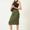Amba Knee Length Cargo Skirt -TrendyLuxe Store 009787 2016 01