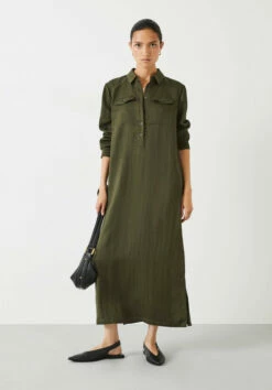 Toria Midi Shirt Dress