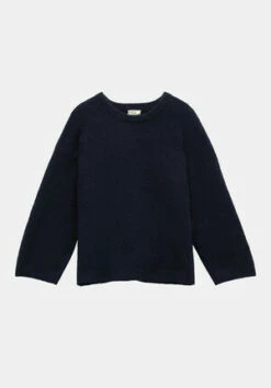 Faris Crew Neck Wool Blend Jumper -TrendyLuxe Store 009795 1659 07