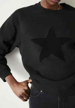 Simran Star Texture Sweatshirt -TrendyLuxe Store 009824 0456 04