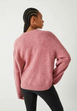 Faris Crew Neck Wool Blend Jumper -TrendyLuxe Store 009835 4440 03