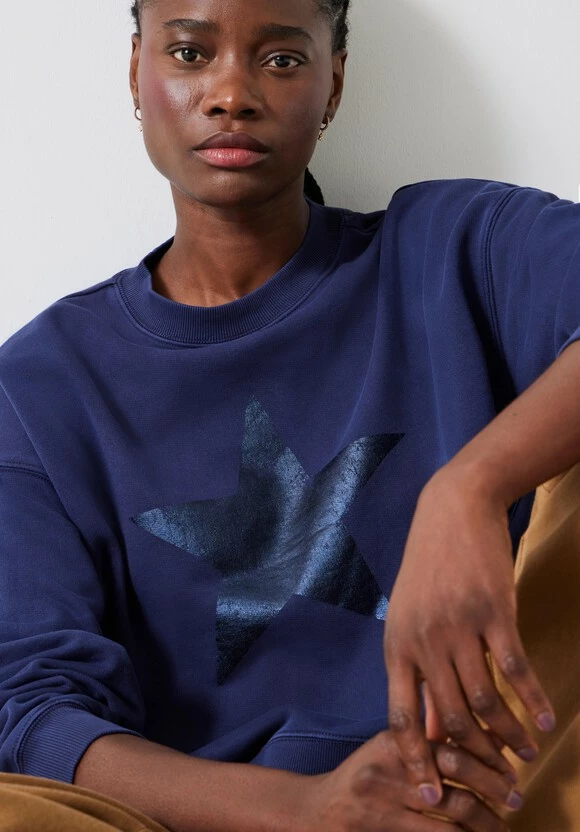 Roxy Metallic Star Sweatshirt 6 Roxy Metallic Star Sweatshirt - Image 4