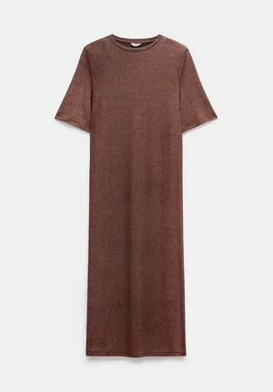 Leila Split Velvet Midi Dress 14 Leila Split Velvet Midi Dress - Image 12
