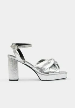 Farrah Satin Twist Platform Heels -TrendyLuxe Store 010033 2898 07 8