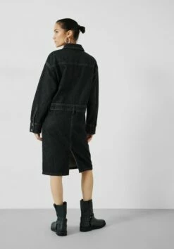 Ria Knee Length Denim Dress -TrendyLuxe Store 010050 2826 03