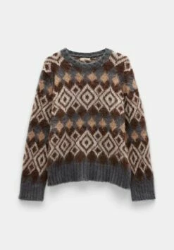 Zoya Striped Wool Blend Jumper -TrendyLuxe Store 010101 2805 07